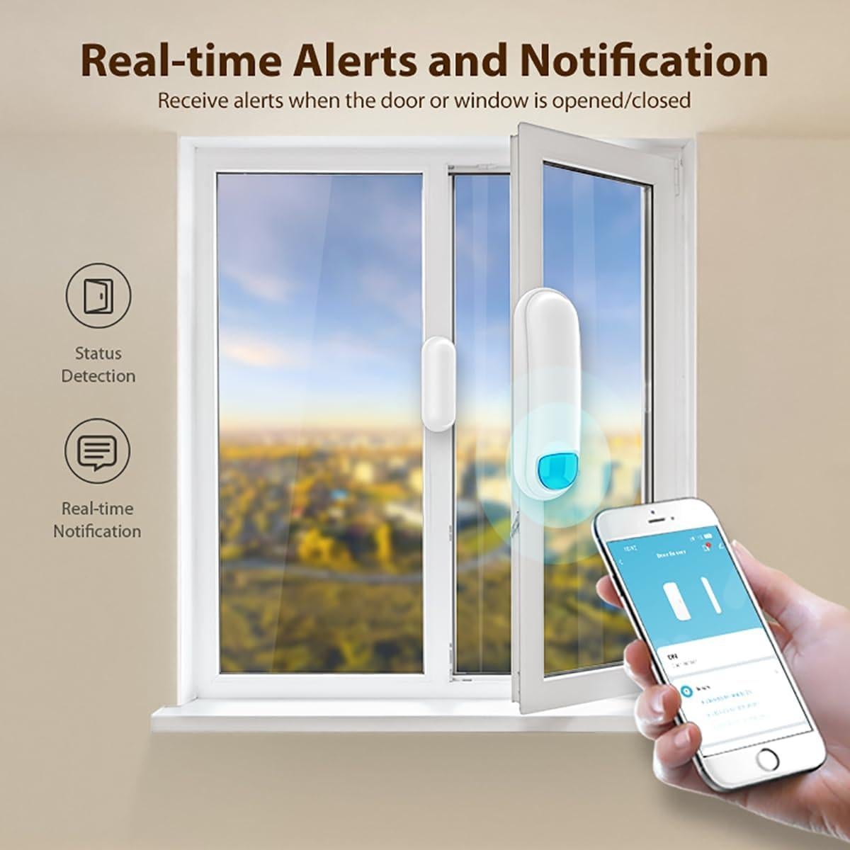 Sensor de Contacto NEO Zigbee para Puertas y Ventanas