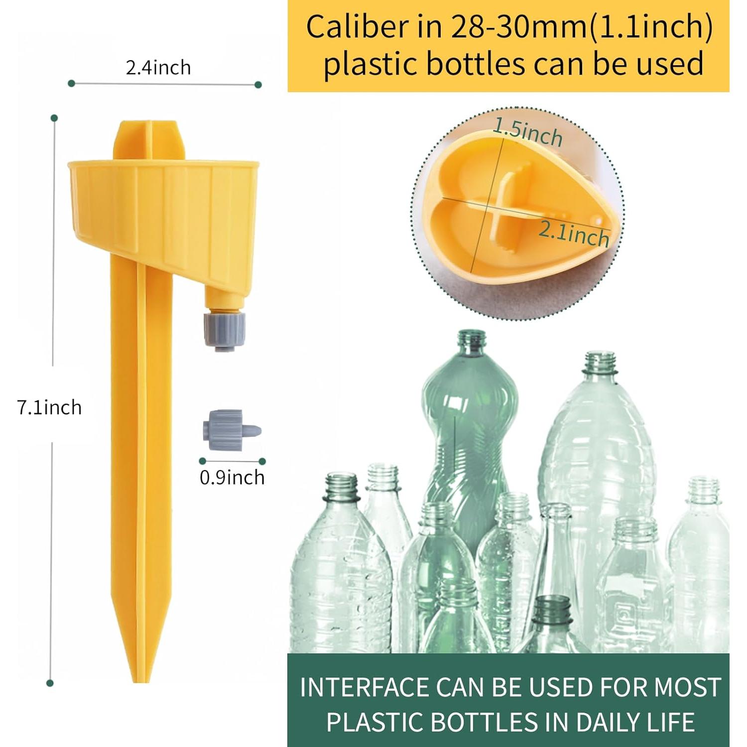 12 Picos de Autorriego Ajustables para Plantas - Riego Automático