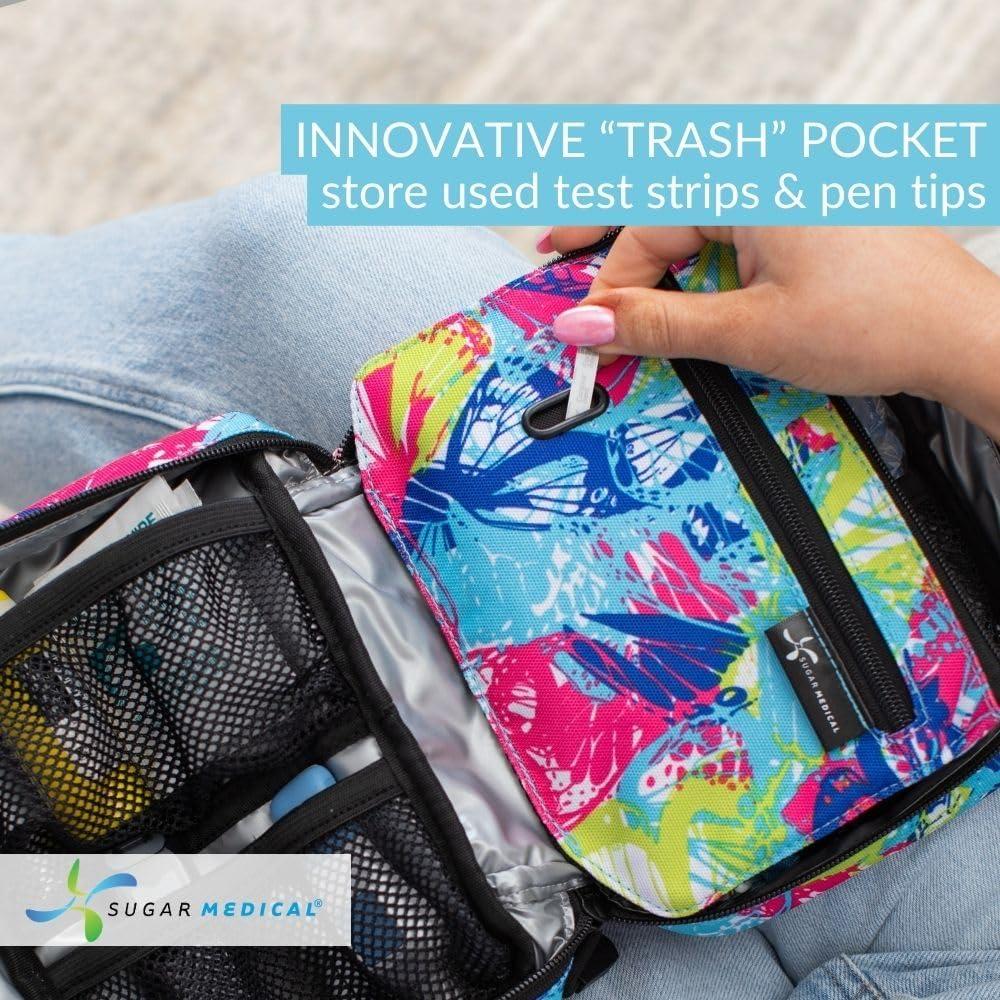 Organizador de Diabetes Sugar Medical 20x14x6 cm Aislado