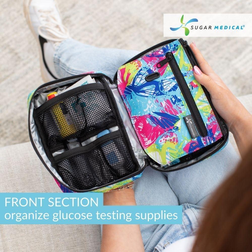 Organizador de Diabetes Sugar Medical 20x14x6 cm Aislado