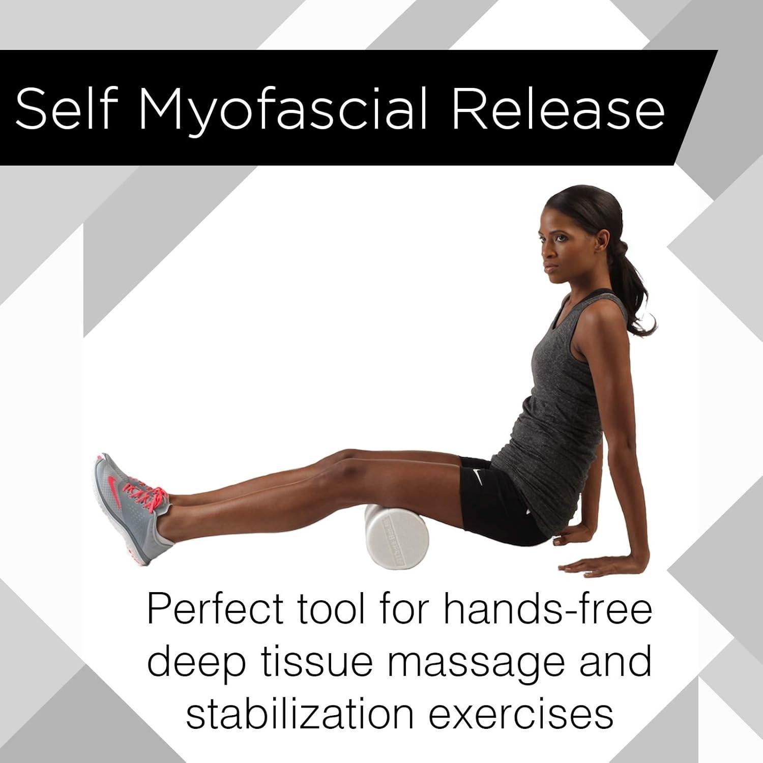 Rodillo de Espuma THERABAND Pro 15.24 cm Blanco para Masaje