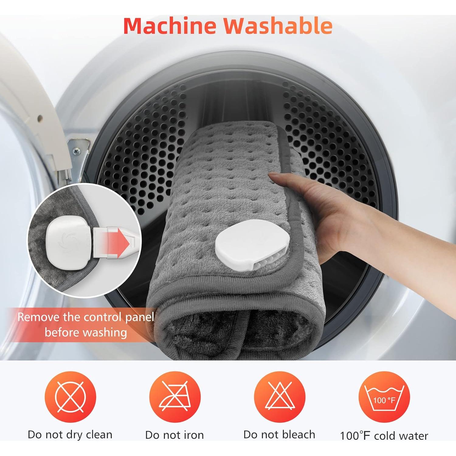 Almohadilla Térmica Comfier CF-019F3 12x24" 6 Niveles Calor