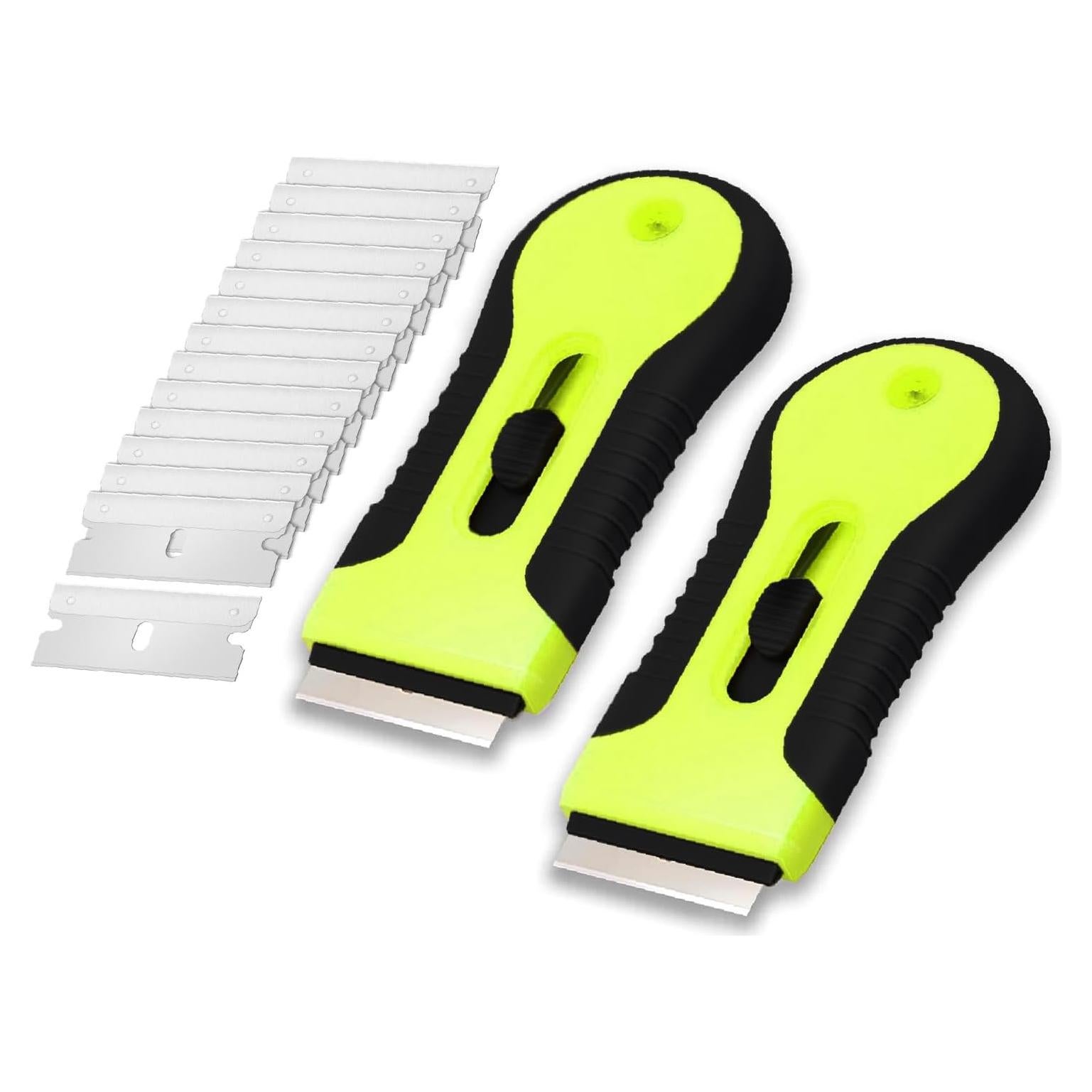 Juego de Raspadores Bates con 30 Cuchillas de Acero Inoxidable