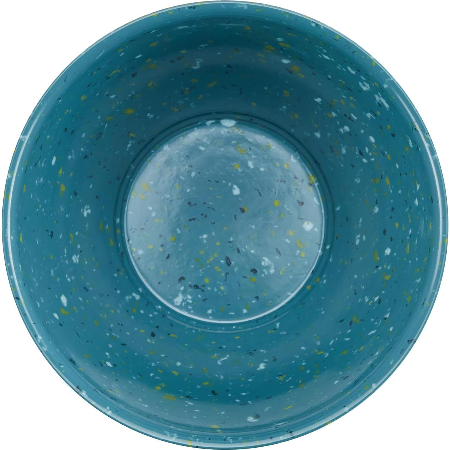 Tazón de Basura Rachael Ray 4L Melamina Azul Agave Antideslizante