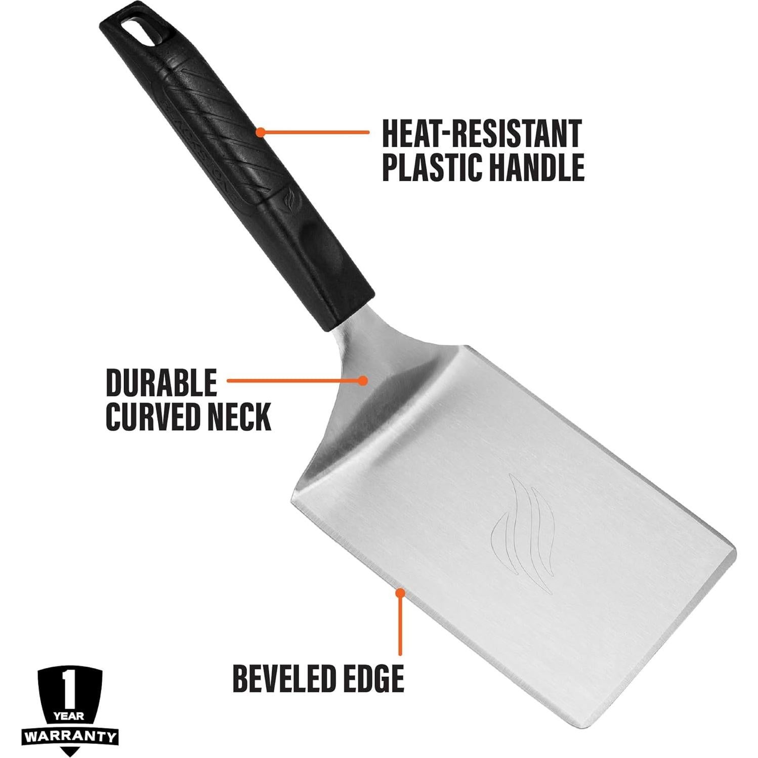 Espátula para Hamburguesas Blackstone Acero Inoxidable 12.7cm