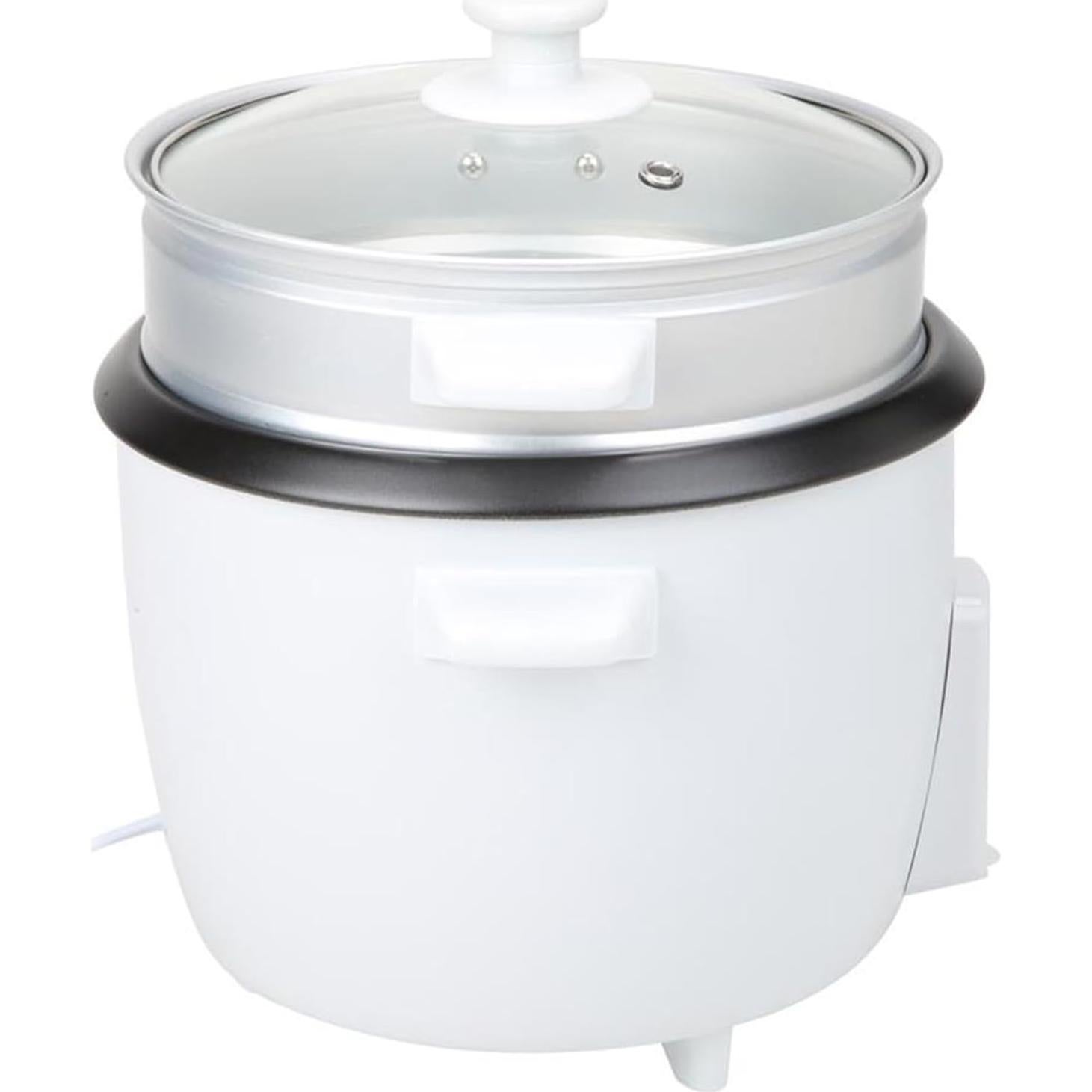 Olla Arrocera Tayama RC-8R 8 Tazas Blanca con Vaporera