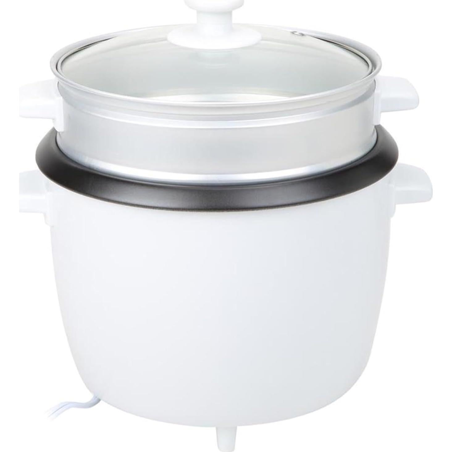 Olla Arrocera Tayama RC-8R 8 Tazas Blanca con Vaporera