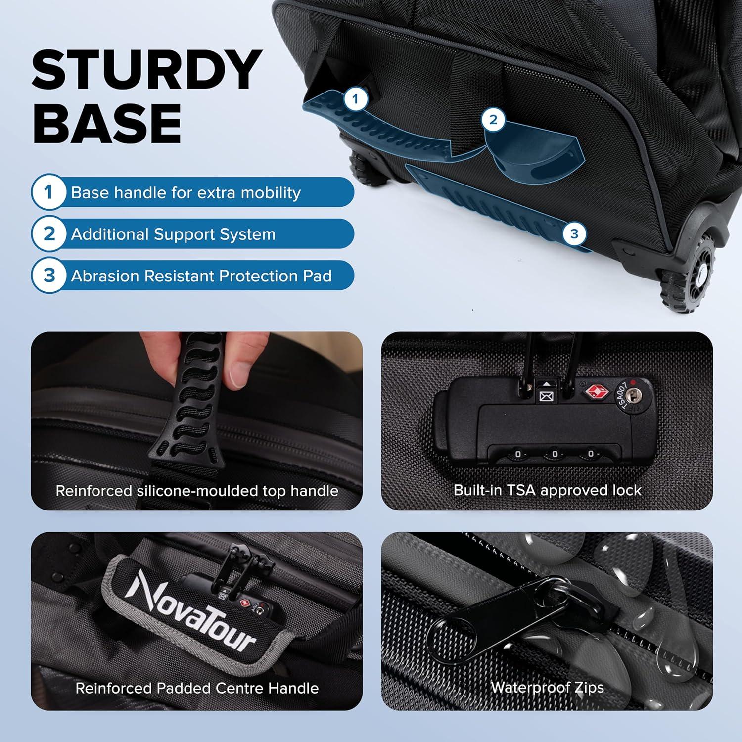 Bolsa de Viaje para Golf NovaTour - Tapa Dura, 138 cm