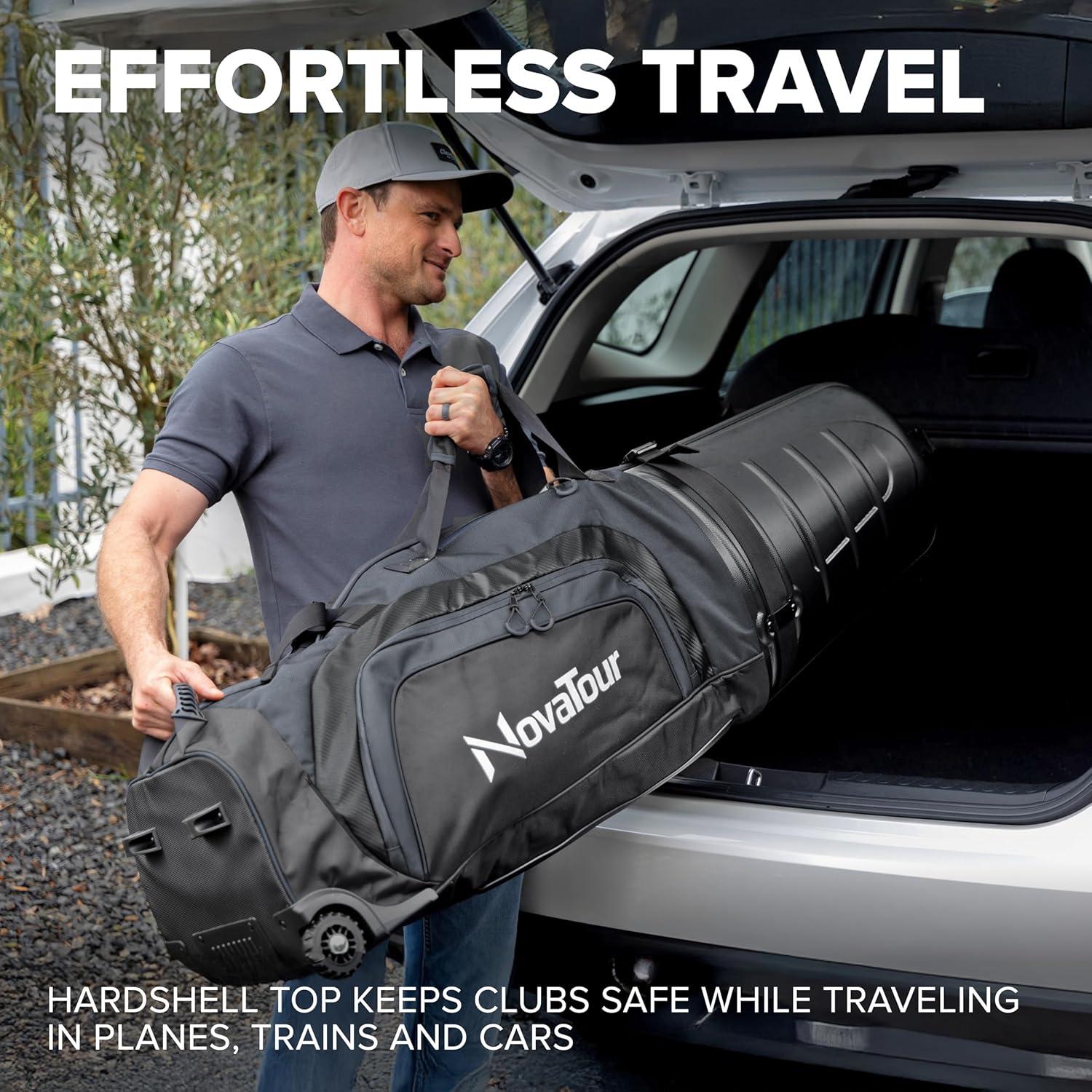 Bolsa de Viaje para Golf NovaTour - Tapa Dura, 138 cm