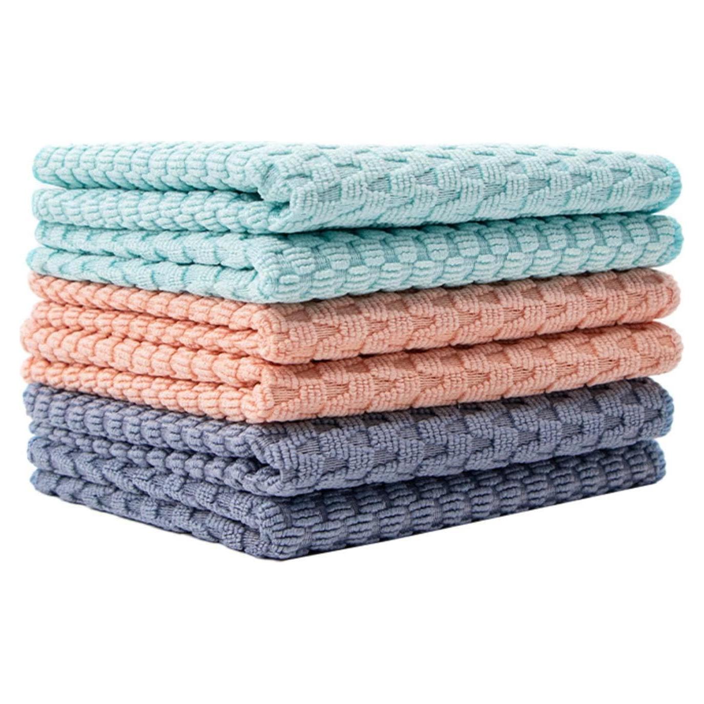 Paño de limpieza de microfibra BLSFTK 30x30 cm - 6 piezas