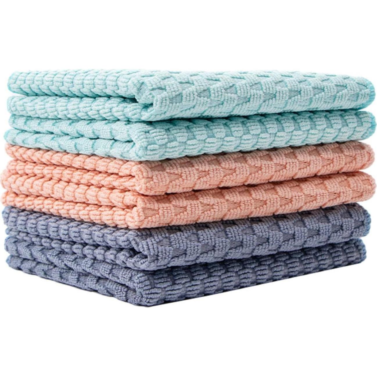 Paño de limpieza de microfibra BLSFTK 30x30 cm - 6 piezas