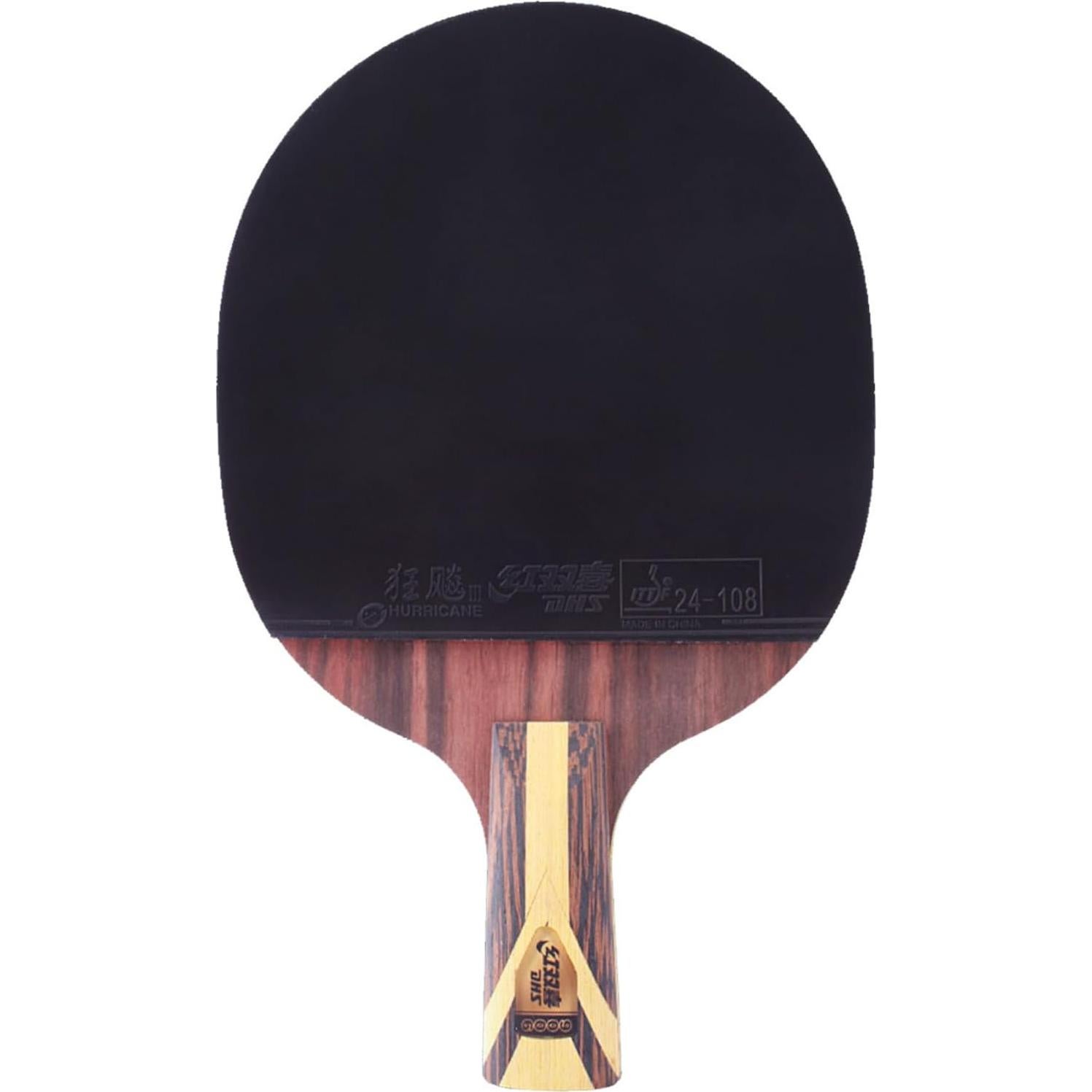 Raqueta de Tenis de Mesa DHS 9 Star 9002/9006 Profesional 5+2 Madera