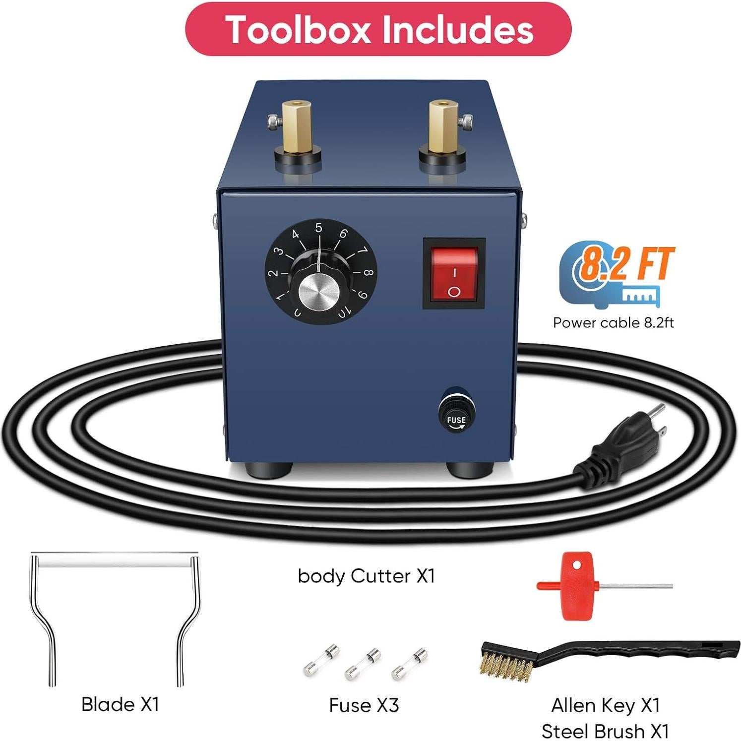 Cortador Eléctrico ROMECH RM-025 120W para Tela y Cuerda