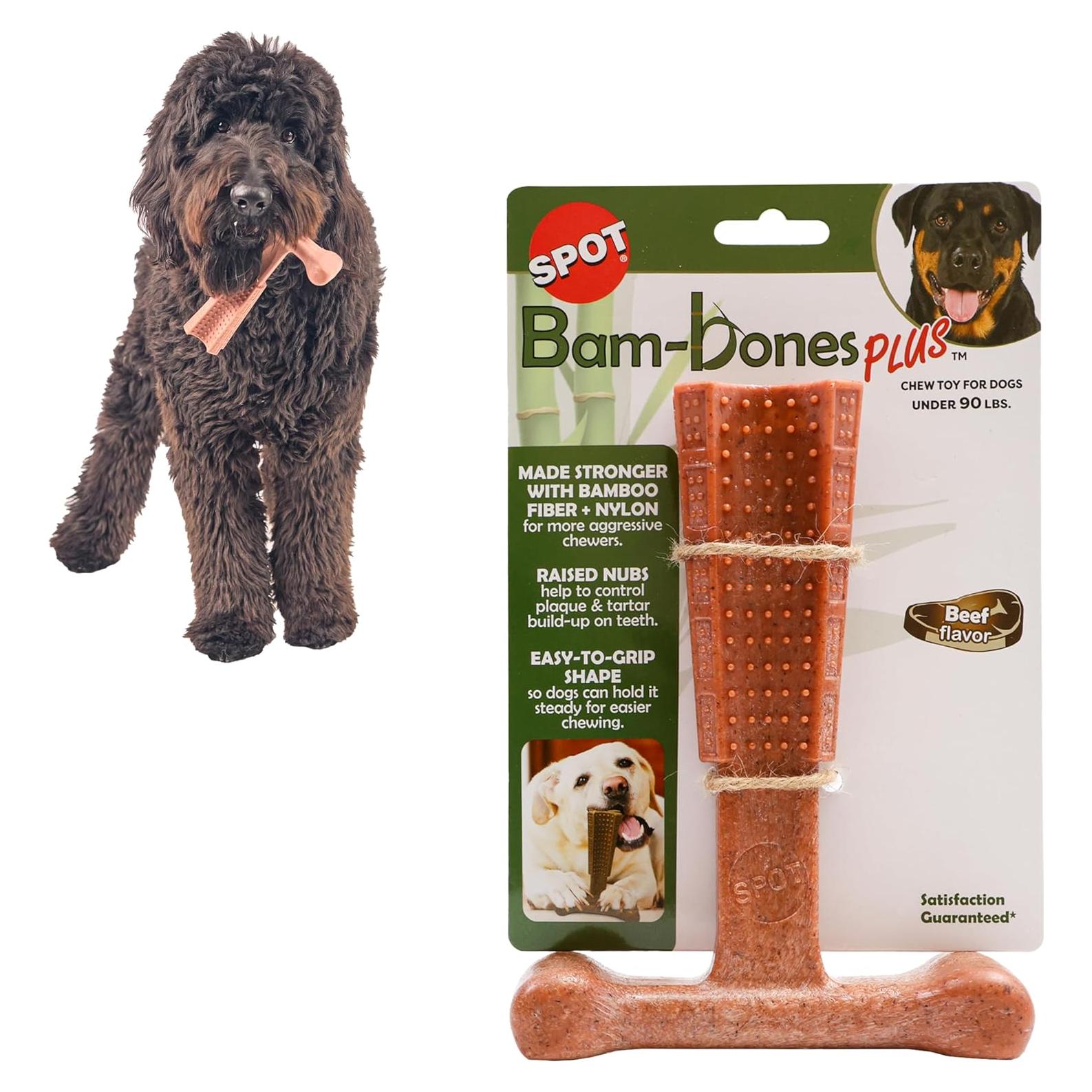 Juguete para Perros SPOT Bam-Bones Plus T Bone - Grande