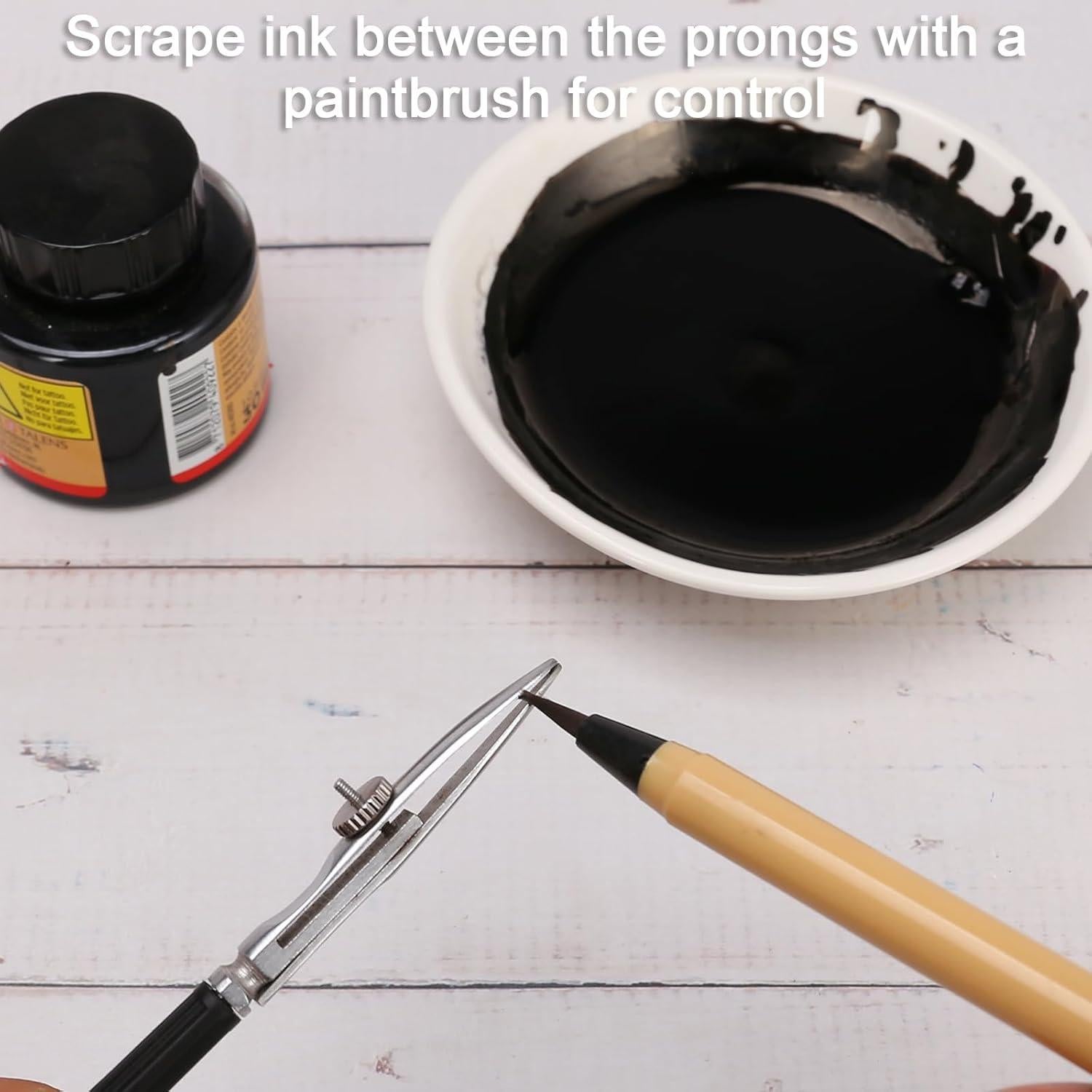 Pincel Regla LOONENG Ajustable para Fluido de Enmascarar 0.3mm