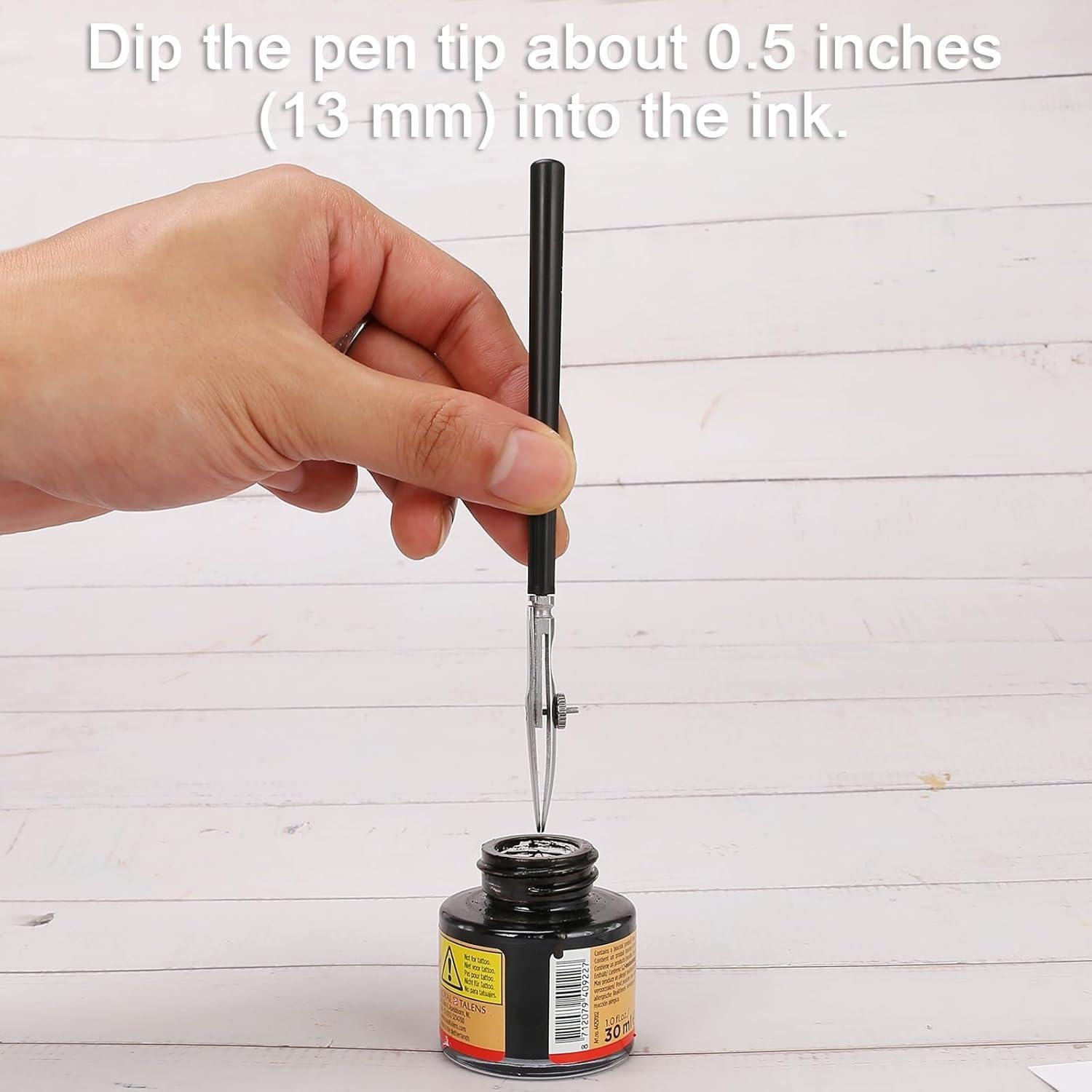 Pincel Regla LOONENG Ajustable para Fluido de Enmascarar 0.3mm