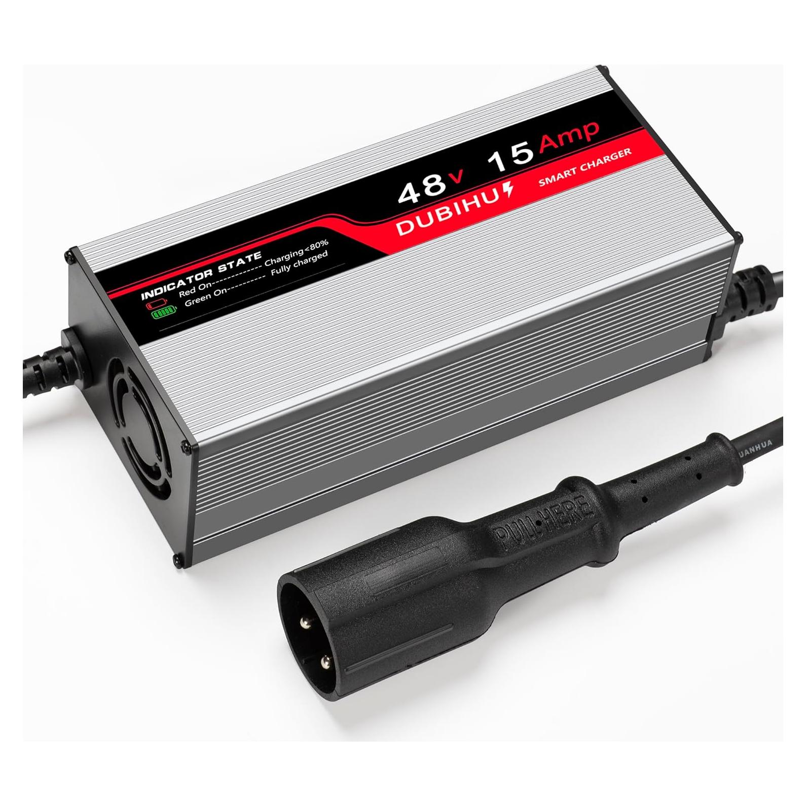 Cargador de Batería DUBIHU 48V 15A para Carro de Golf