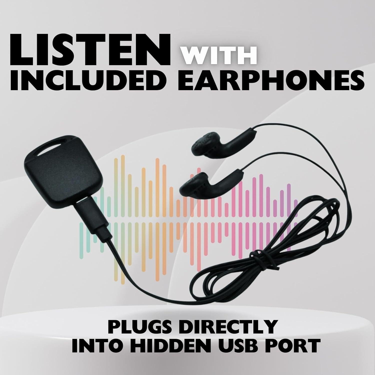 Grabadora de Voz Oculta Lawmate AR-300 4GB 7h Grabación