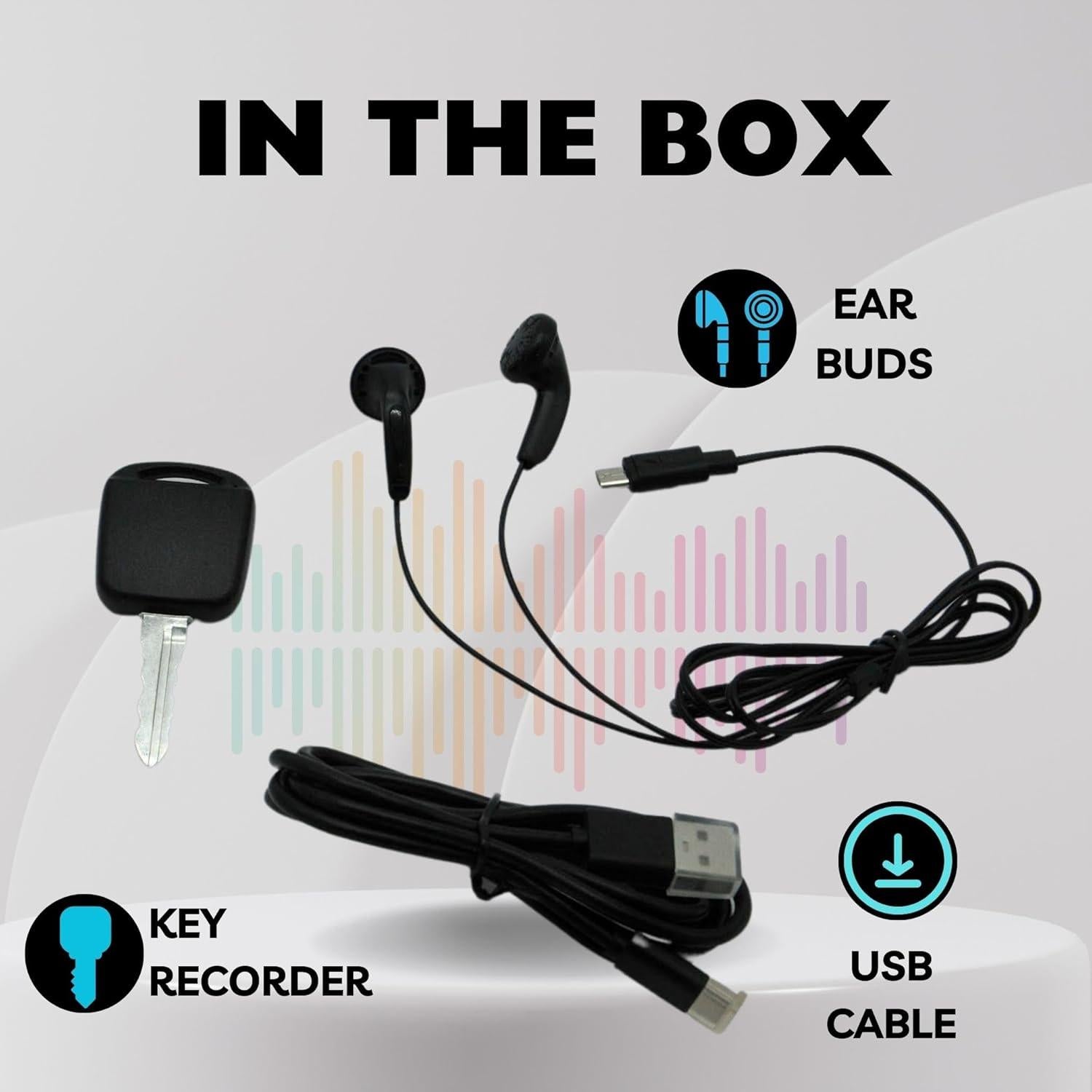 Grabadora de Voz Oculta Lawmate AR-300 4GB 7h Grabación