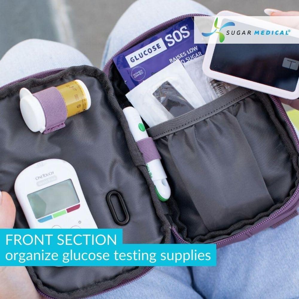 Bolsa Aislada Sugar Medical para Suministros de Diabetes