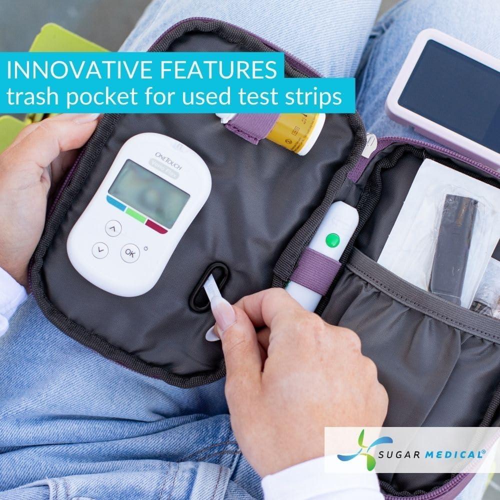 Bolsa Aislada Sugar Medical para Suministros de Diabetes