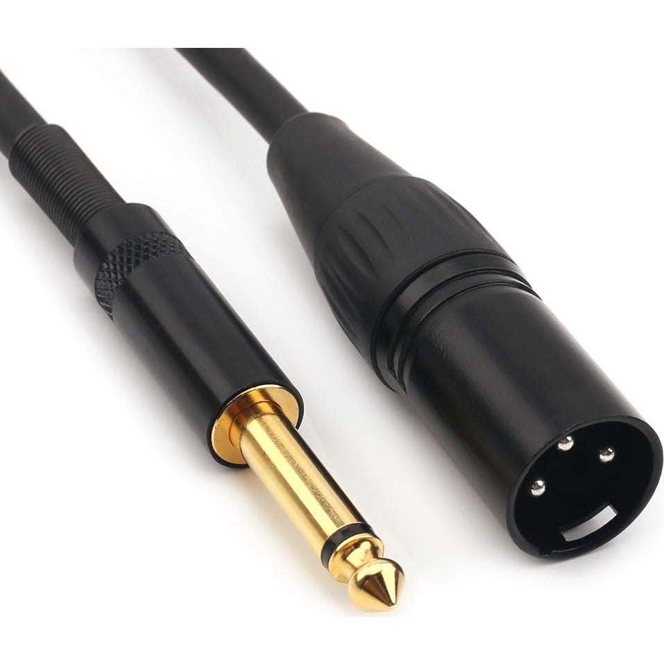 Cable NANYI 6.35mm TS Macho a XLR Macho 3M Audio