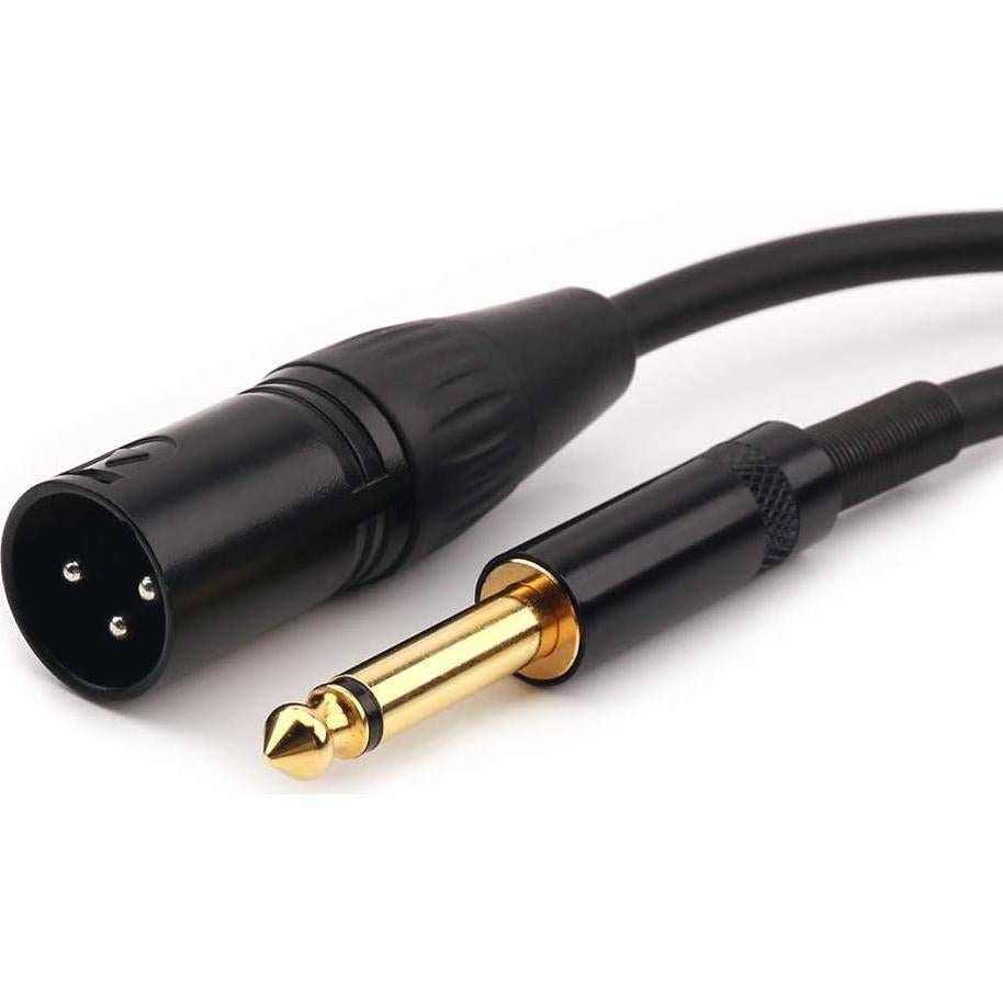 Cable NANYI 6.35mm TS Macho a XLR Macho 3M Audio