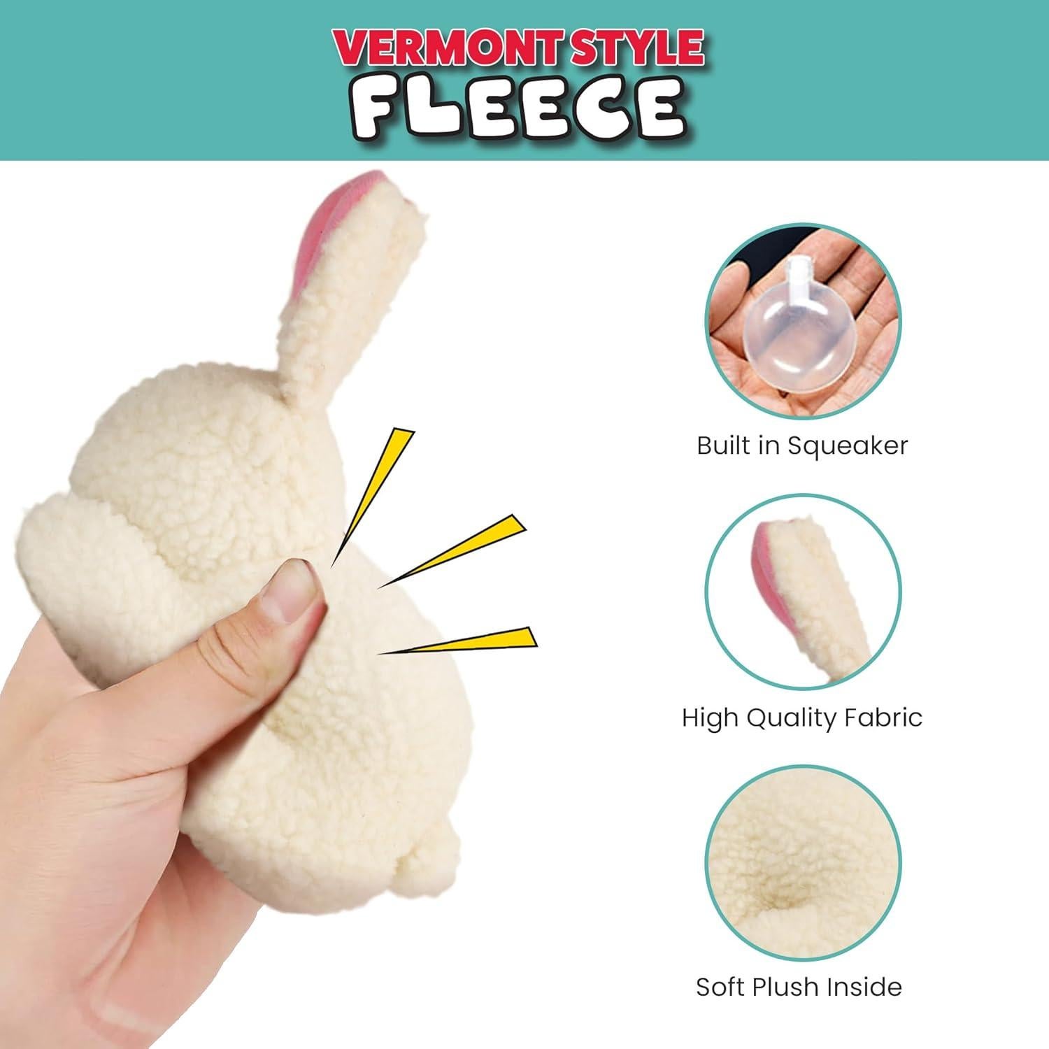 Juguete de Perro Conejo SPOT 15 cm Suave y Seguro