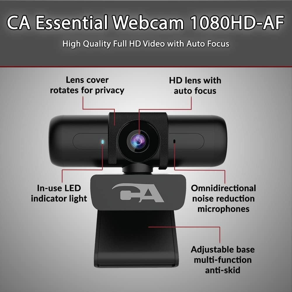 Cámara Web Cyber Acoustics 1080HD-AF USB con Micrófono