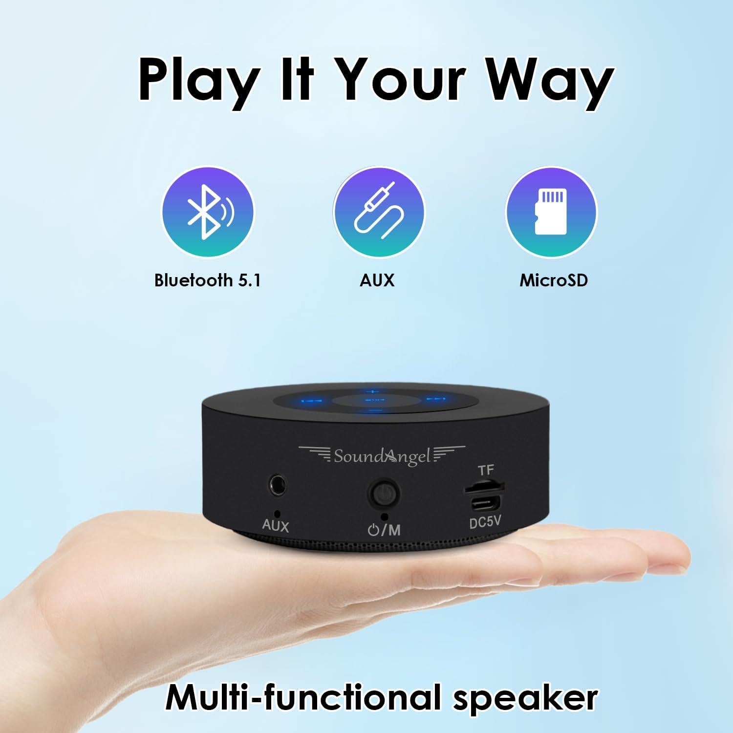 Altavoz Bluetooth XLeader A8 Mini con Pantalla Táctil