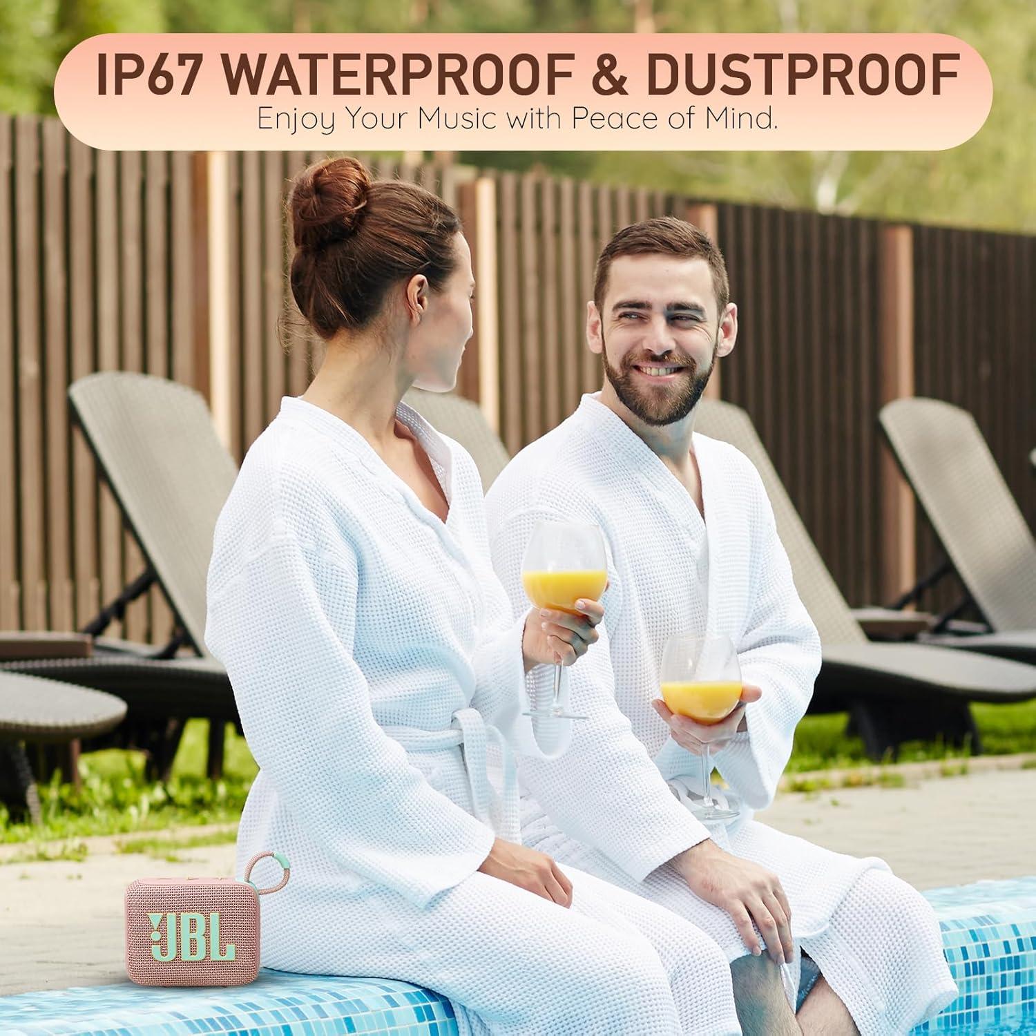 Altavoz Bluetooth JBL Go 4 Portátil Impermeable 0.19 kg Blanco