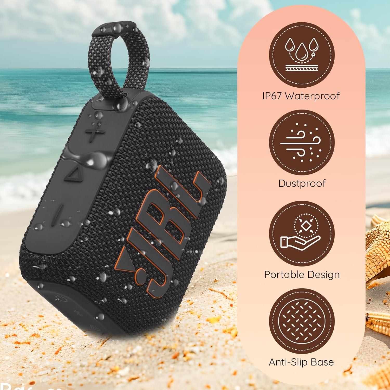 Altavoz Bluetooth JBL Go 4 Portátil Impermeable 0.19 kg Blanco