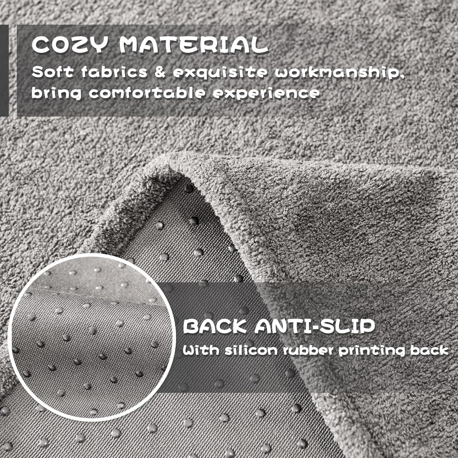 Funda de Sofá MYSKY HOME 2 Cojines Antideslizante Gris