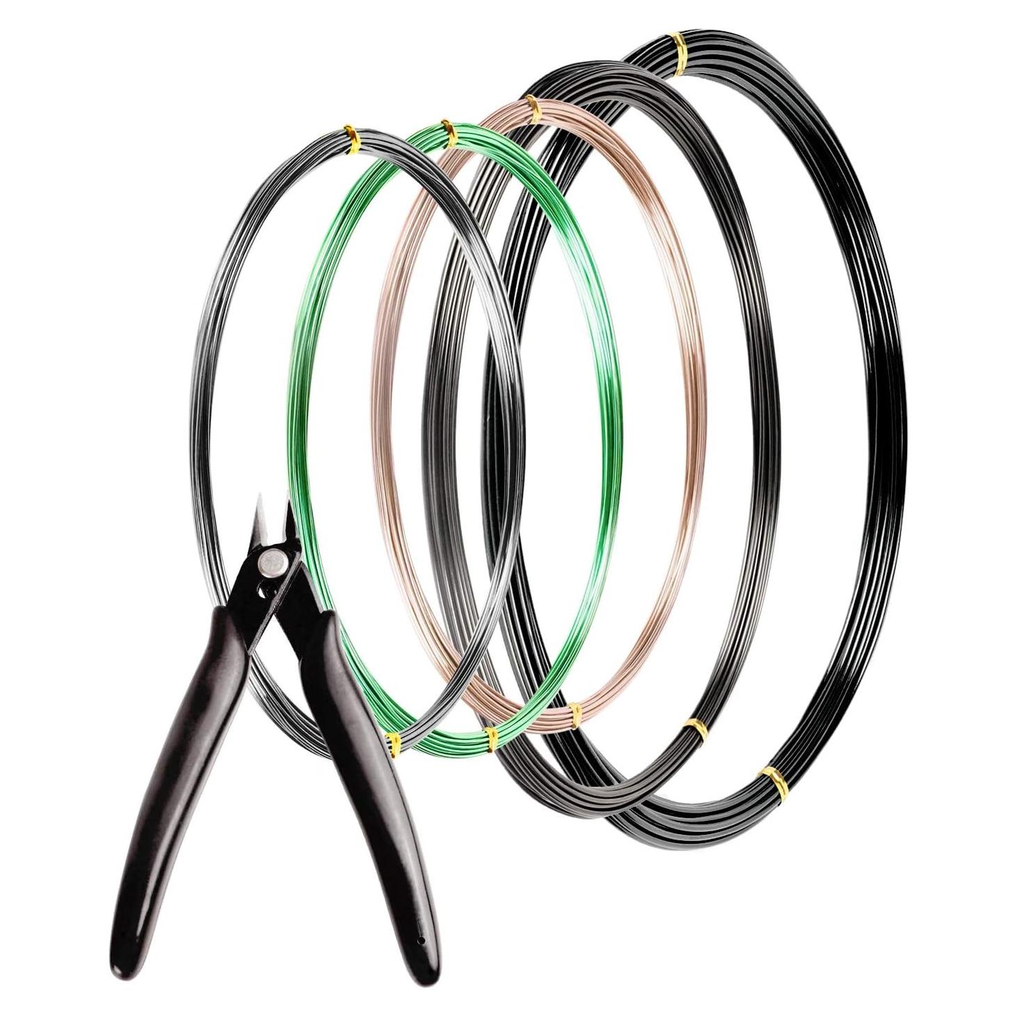 Kit de Alambre y Herramientas de Bonsai MoHern 164 Pies