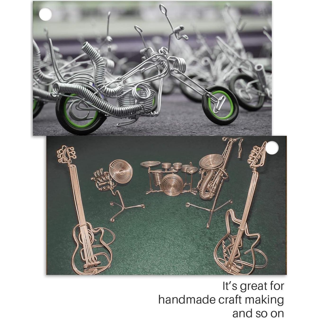 Kit de Alambre y Herramientas de Bonsai MoHern 164 Pies