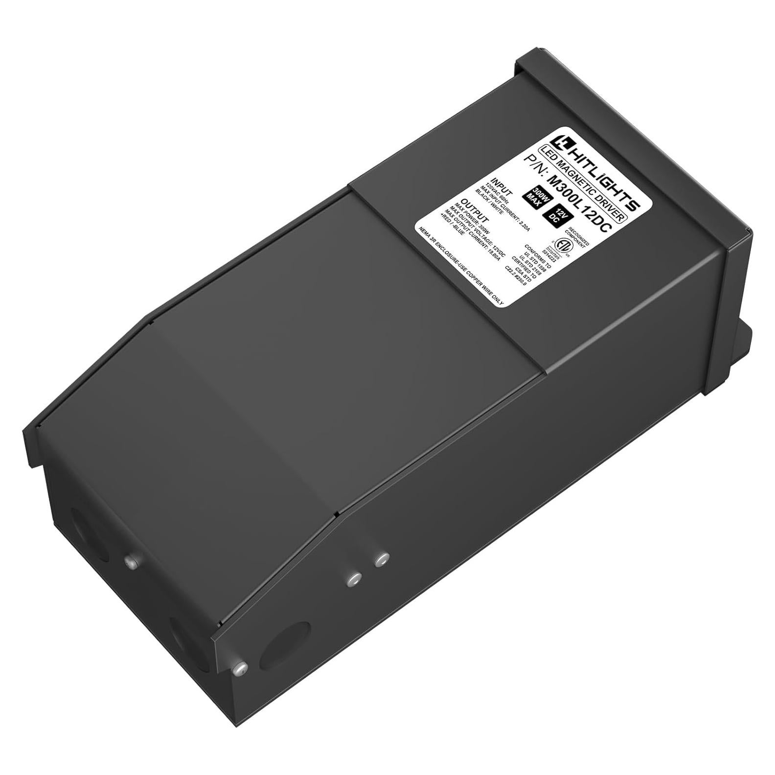 Driver Dimmable HitLights 300W 12V DC para LED