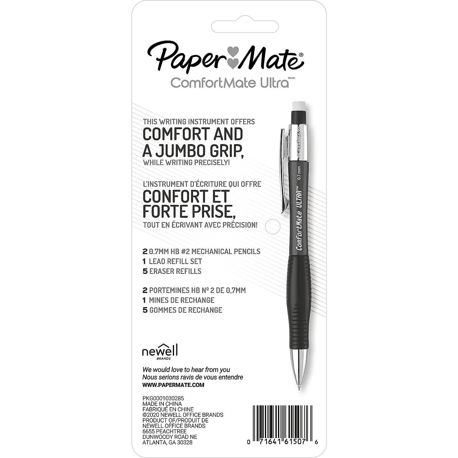 Juego de lápices Paper Mate Comfortmate Ultra 0.7mm