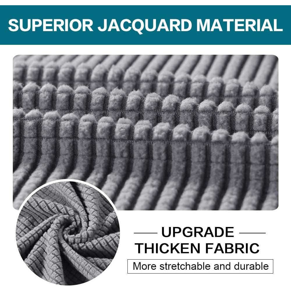 Cubierta de Sofá Turquoize 4 Piezas Jacquard Paloma