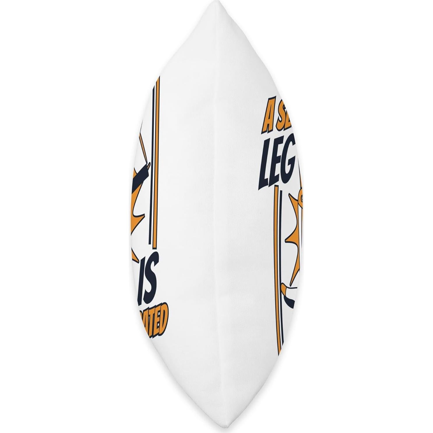 Almohada Decorativa 18x18 cm Multicolor para Prótesis de Pierna