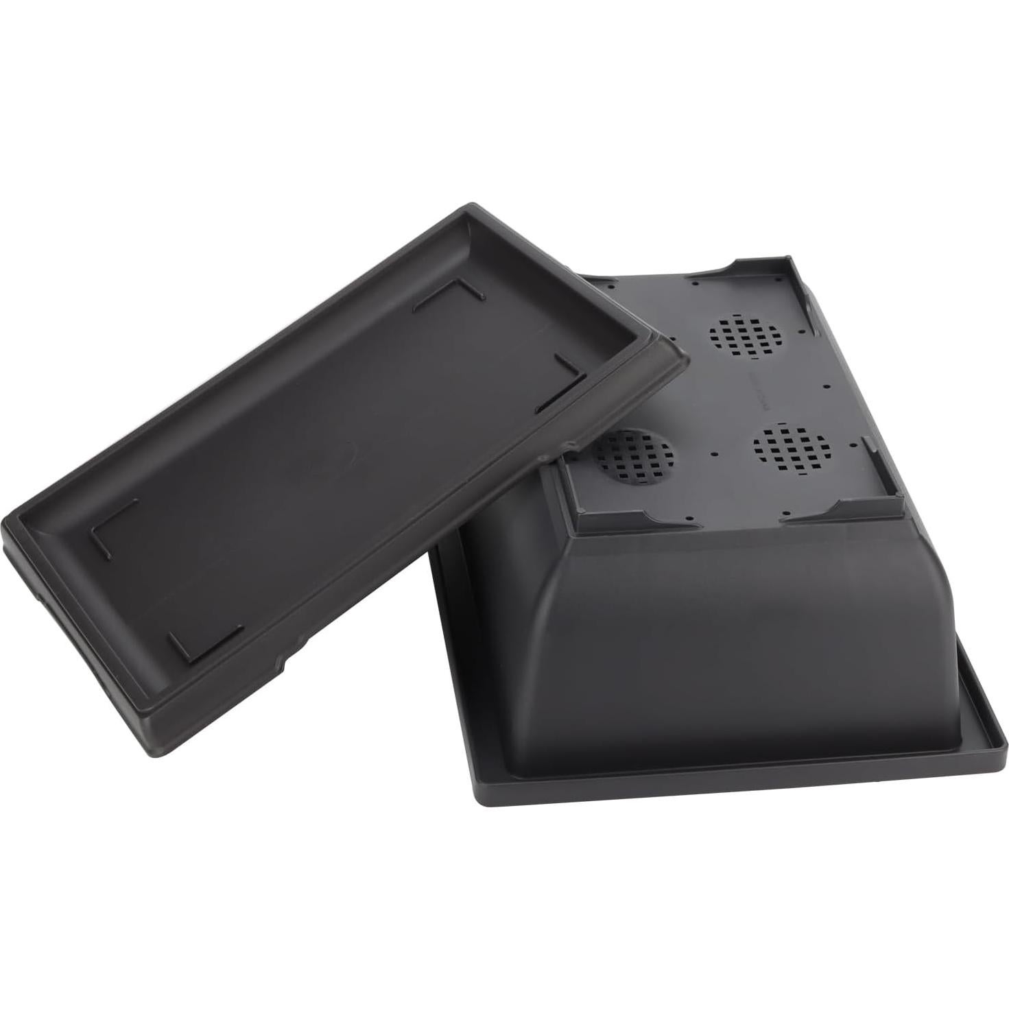 Macetas de Plástico MANCHAP 3 Pack 29x21 cm para Bonsai