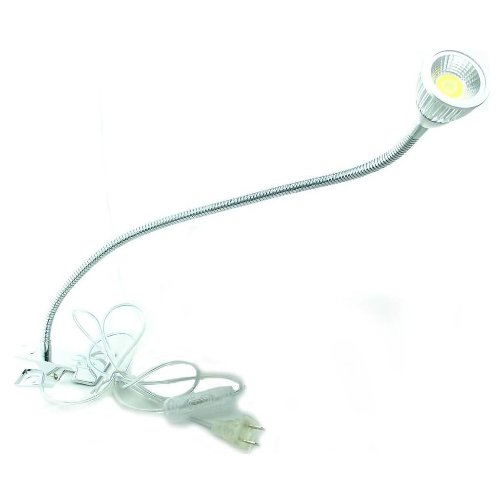 Lámpara de Mesa LED COB 5W QUANS Plata 50 cm 3 Colores