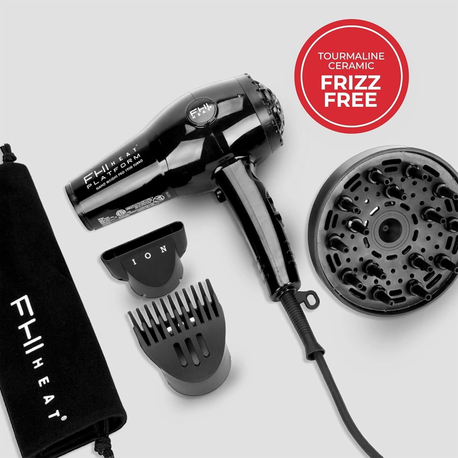 Secador de Pelo FHI HEAT Platform Nano Lite Pro 1900W Negro