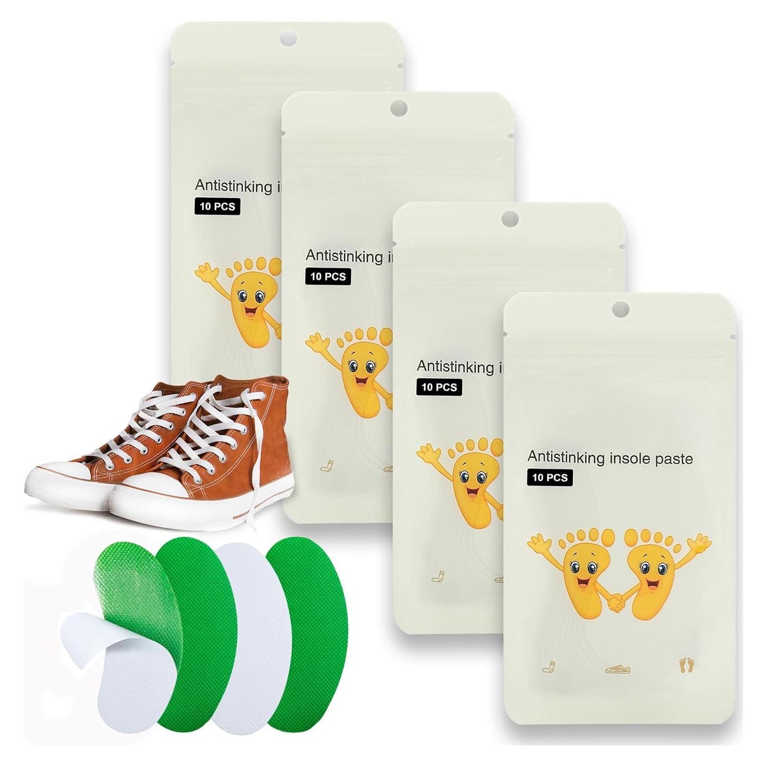 40 Pegatinas Desodorantes para Pies Betinyar - Verde