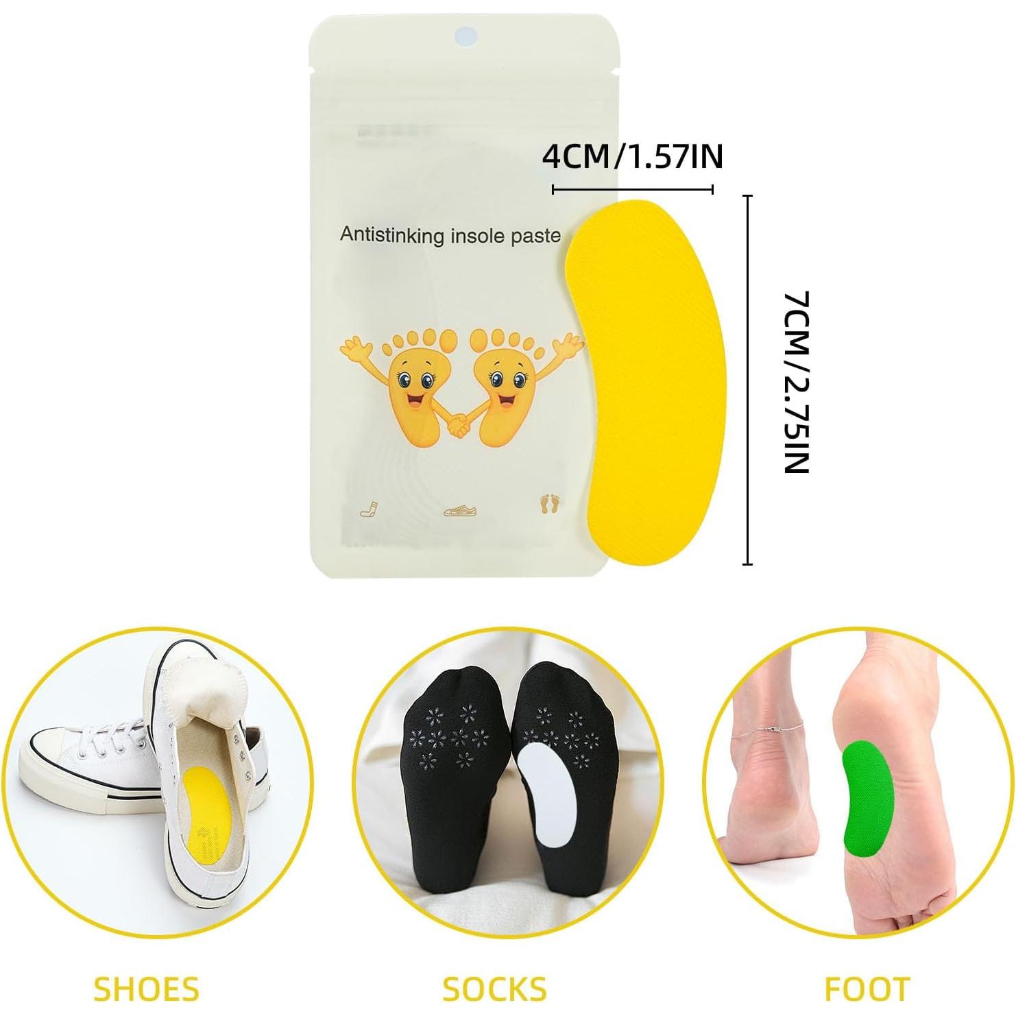 40 Pegatinas Desodorantes para Pies Betinyar - Verde