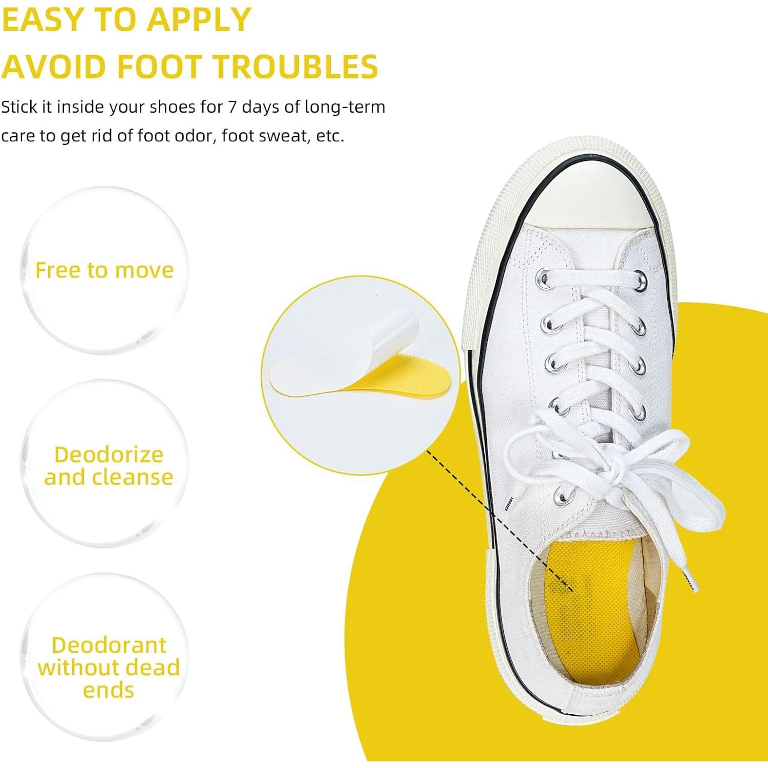 40 Pegatinas Desodorantes para Pies Betinyar - Verde