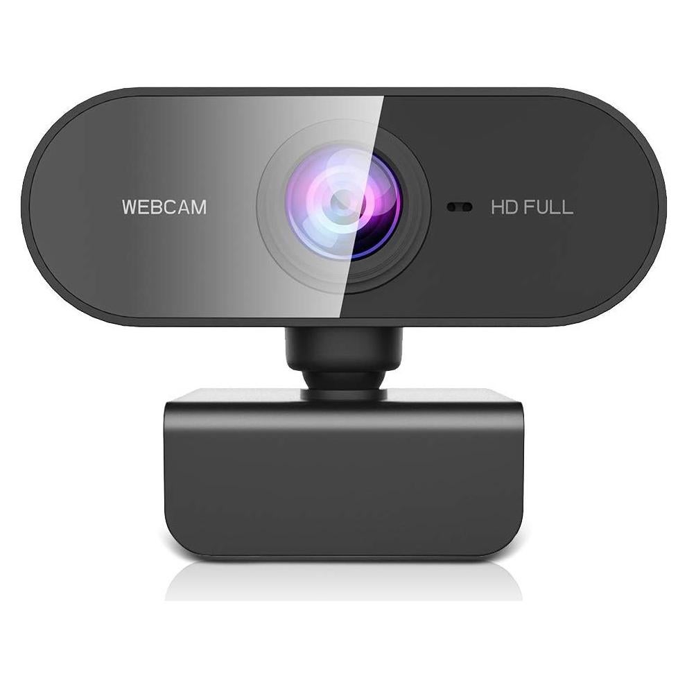 Cámara Web FWV 1080P HD con Micrófono y Soporte Ajustable