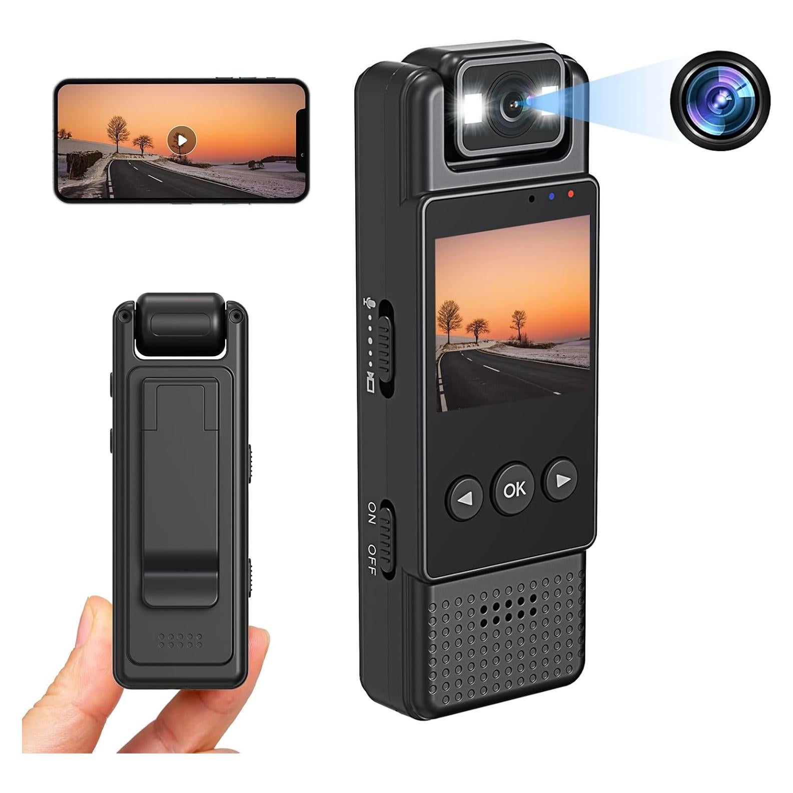 Cámara Oculta WiFi Hoyaliro X-12 Mini 1080p con Audio