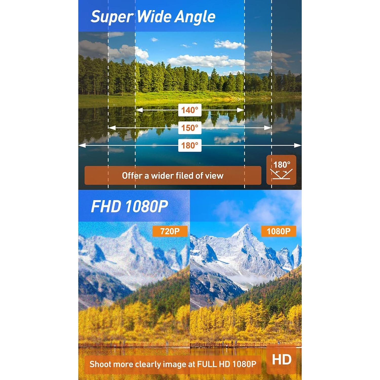 Cámara Oculta WiFi Hoyaliro X-12 Mini 1080p con Audio