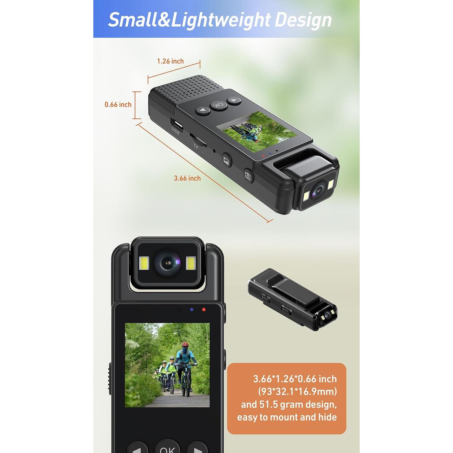 Cámara Oculta WiFi Hoyaliro X-12 Mini 1080p con Audio