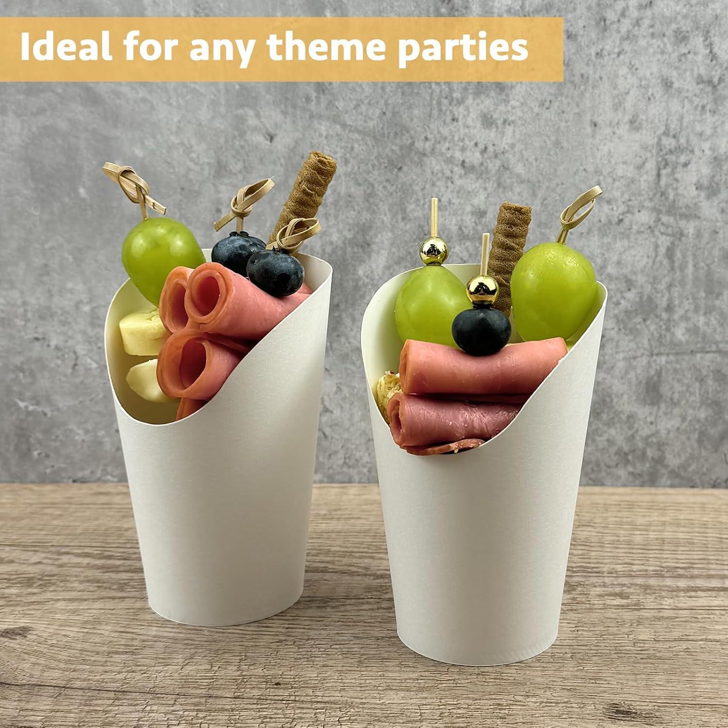 Set de Tazas Desechables para Charcutería CAMKYDE 50 Pzas 12 oz